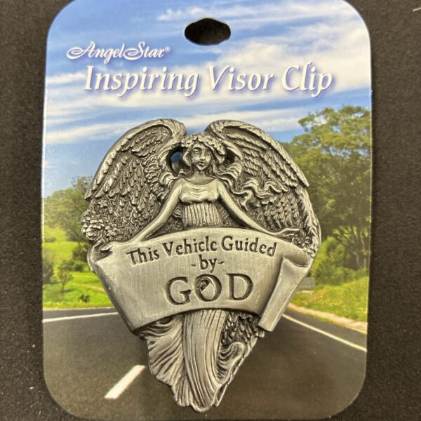 Sun Visor Clip Guided By God