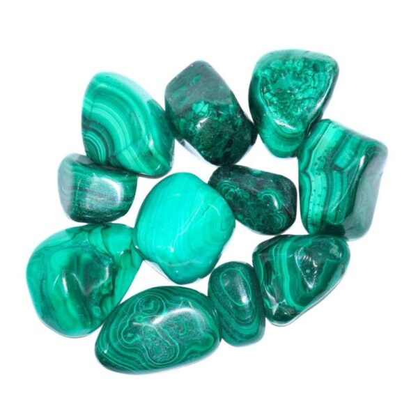 Malachite Tumbled