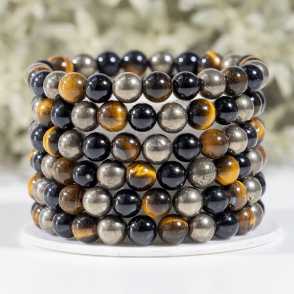 Bracelet Tiger Eye With Charm