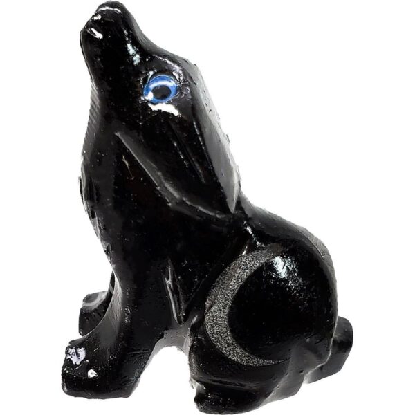 Wolf Spirit Animal - Black Onyx