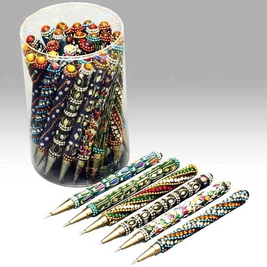 Handmade Assorted Jeweled Pens