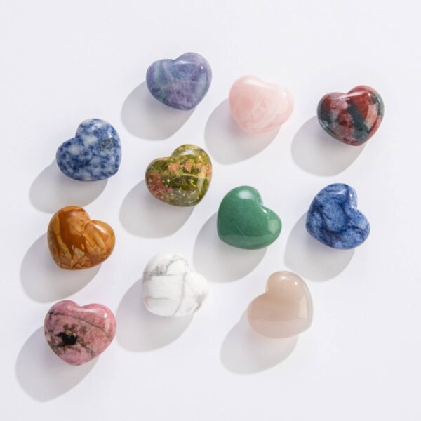Small Mineral Hearts