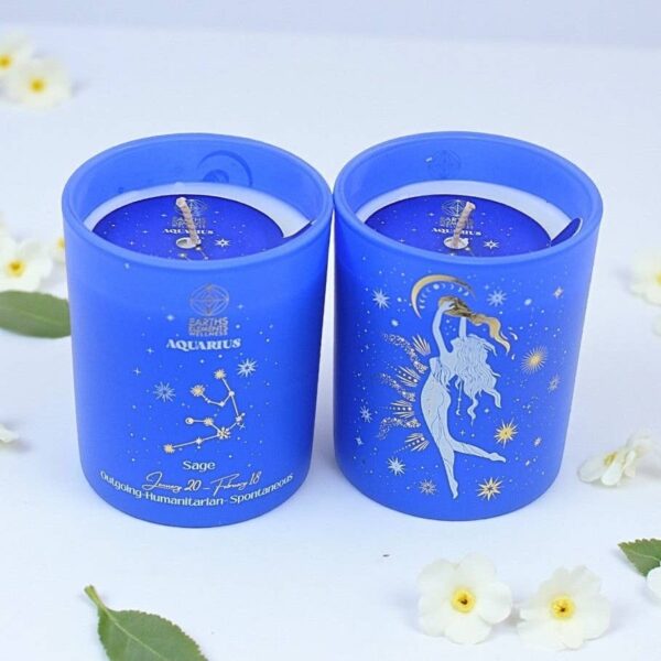 Zodiac Candle Aquarius