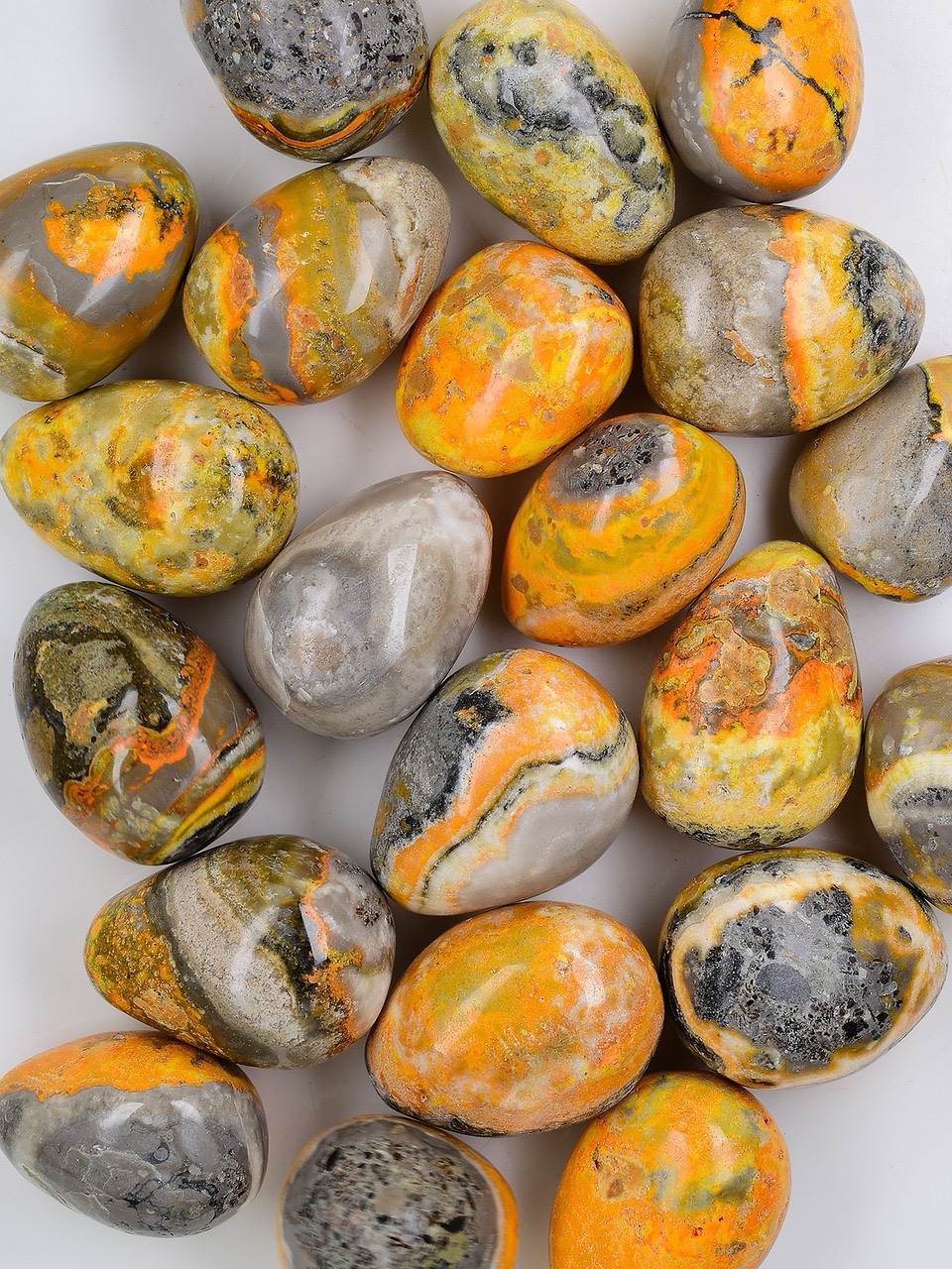 Bumble Bee Jasper Tumbled