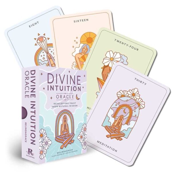 Divine Intuition Oracle by Belinda Grace - Flashcards; 128 pages English