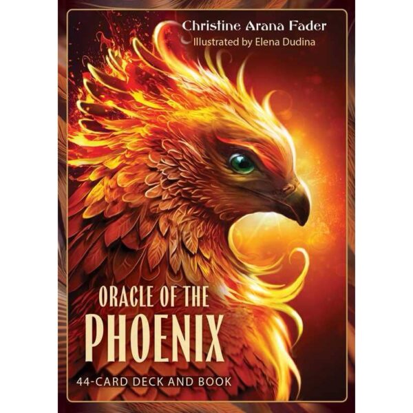 Oracle of the Phoenix by Christine Arana Fader - Flashcards; 128 pages English