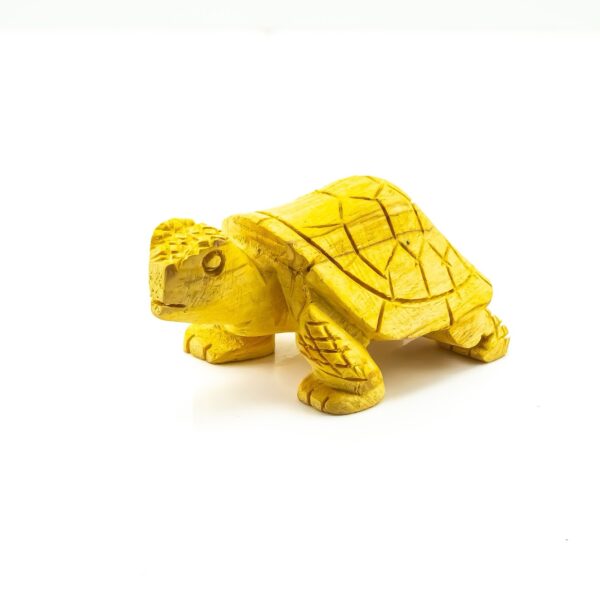 Palo Santo Hand Carved Turtle Figurine