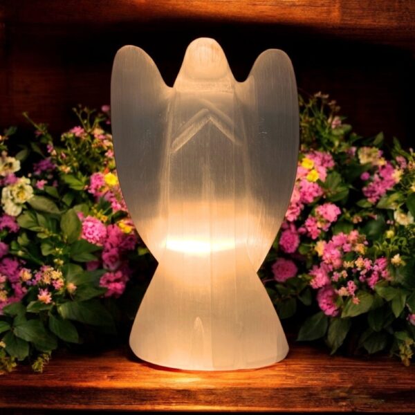 Selenite - Lamp, Angel
