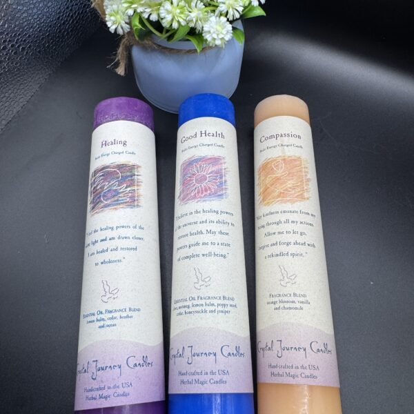 Healing & Health Candle Trio