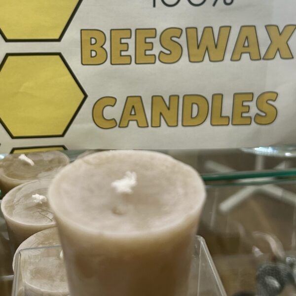 100% Beeswax Candle- Votive
