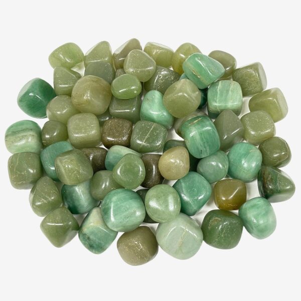 Natural Aventurine Tumbled Stone Gemstones - 1 lb