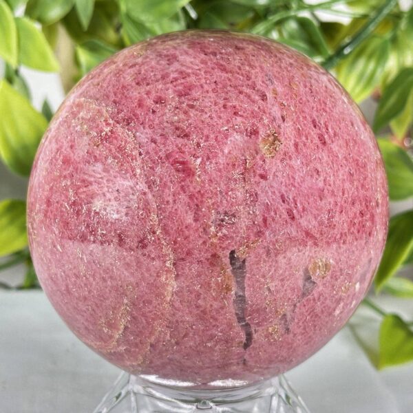 Rhodonite Gemstone Sphere