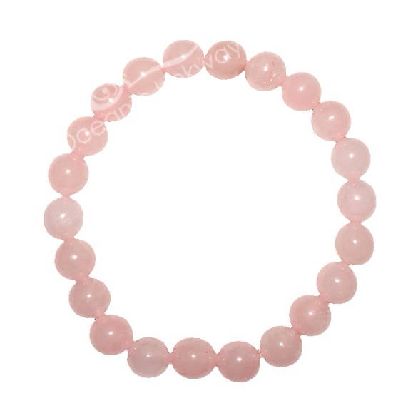 BRACELET - ROSE QUARTZ (8-8.5 MM) 7.15-7.25"