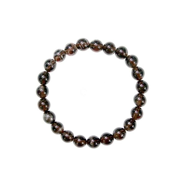 BRACELET - SMOKY QUARTZ (8-8.5 MM) 7.15-7.25"