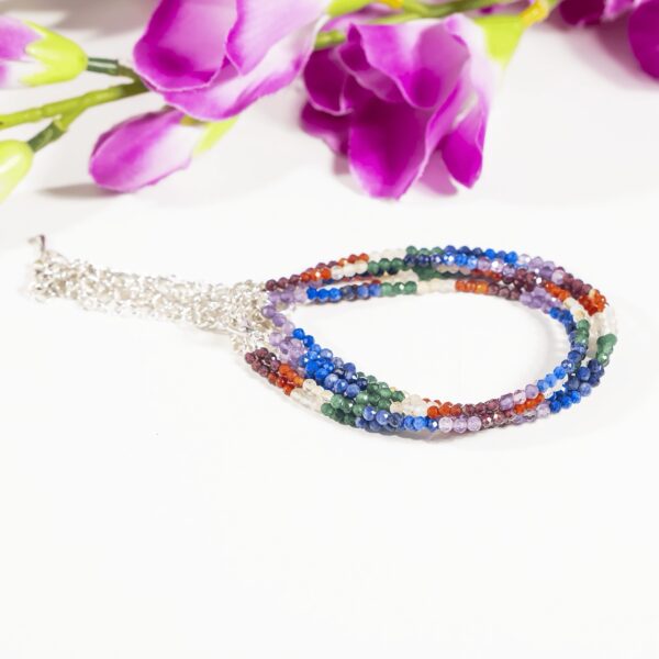 Crystal Anklet | 7 Chakra | Energy Healing Accessory - 7 Chakra