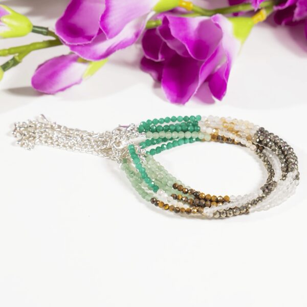 Crystal Anklet Energy Healing Accessory - Money Magnet