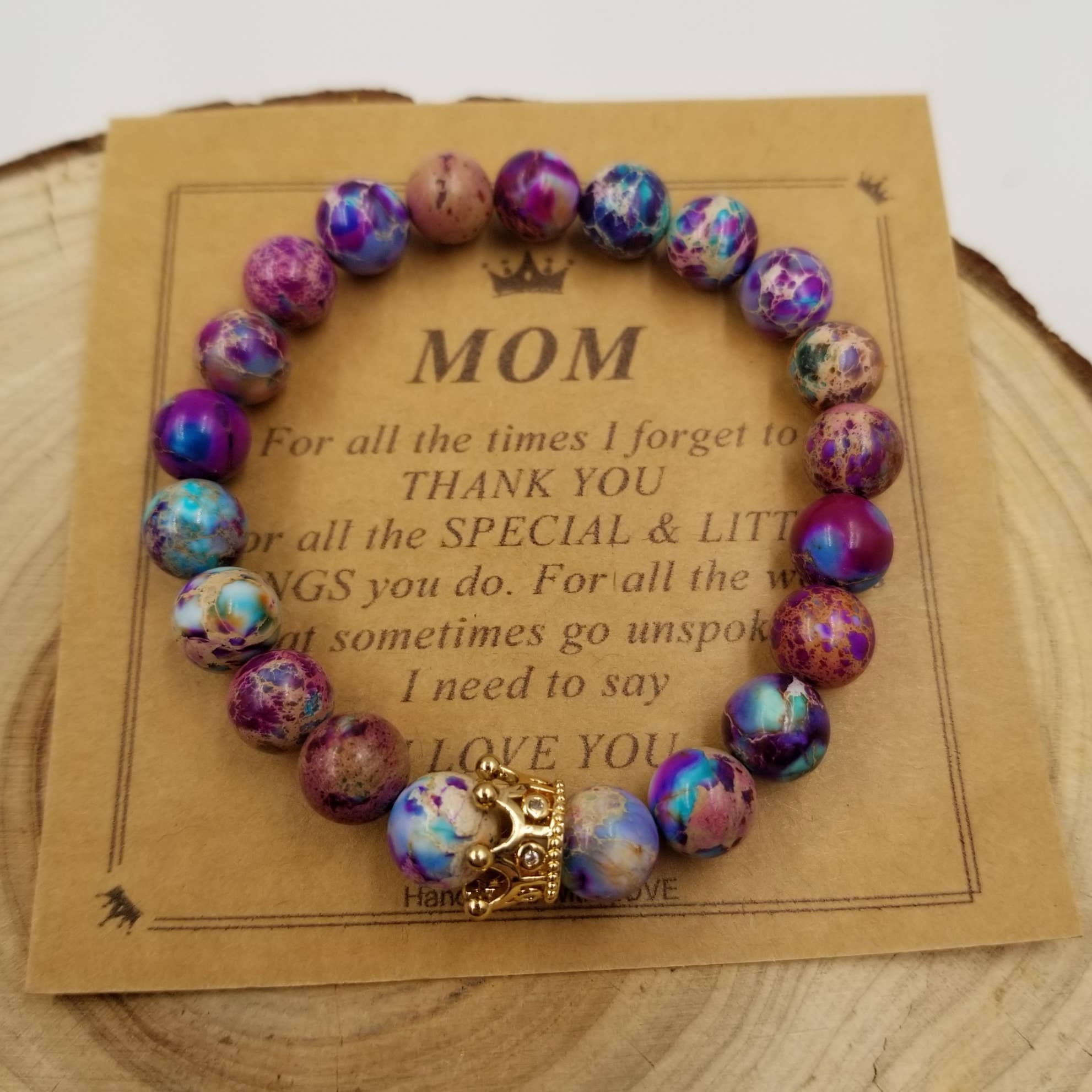 Mother Queen Bracelet with Card