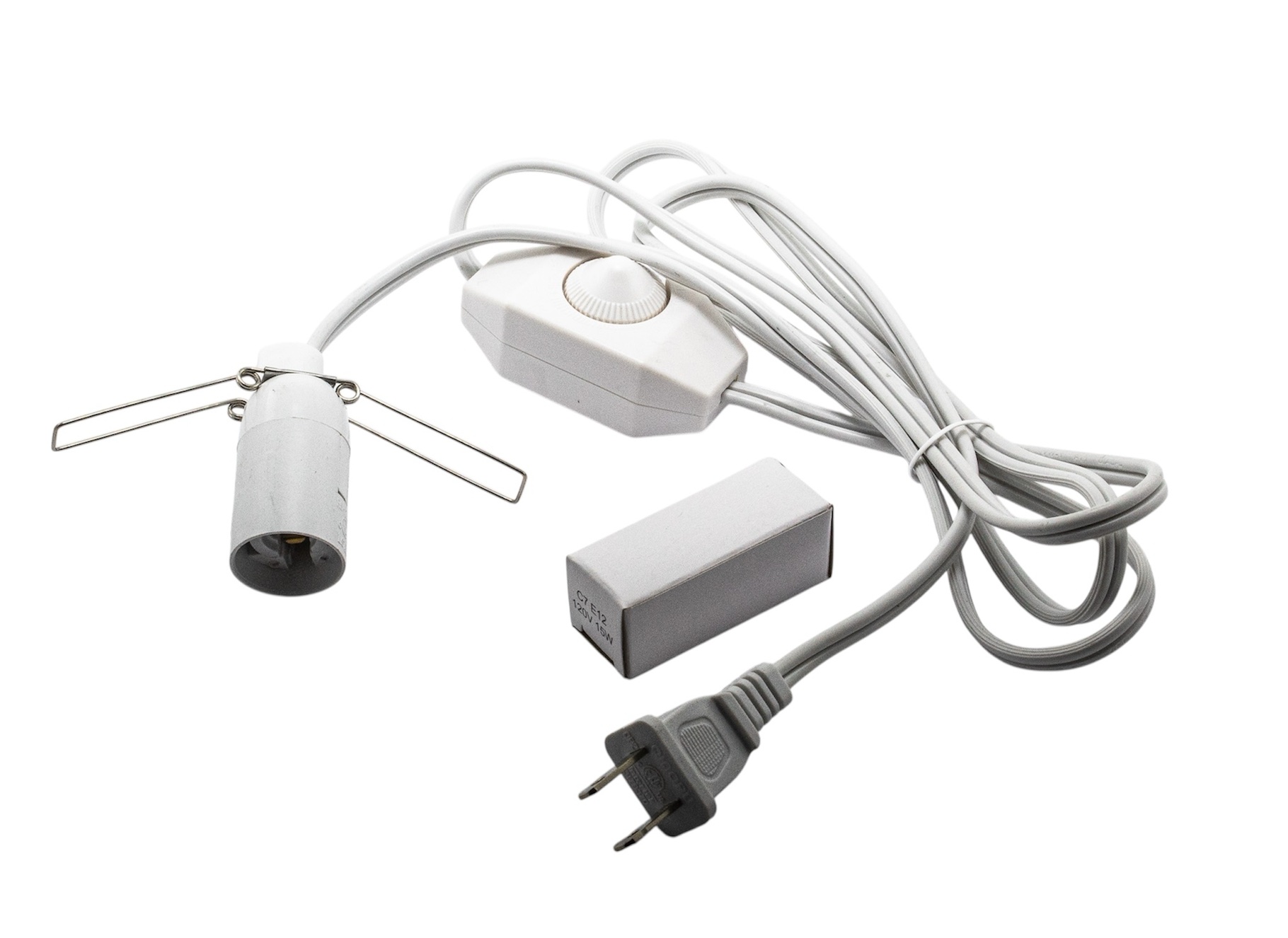 Light Bulb and Cord Kit Dimmer Switch