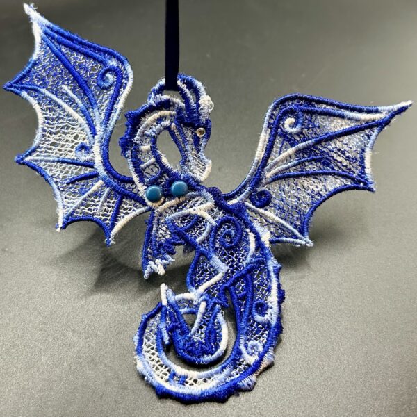 Blue And White Dragon Hanger
