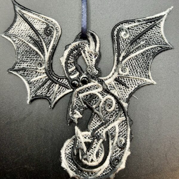 Black And White Dragon Hanger
