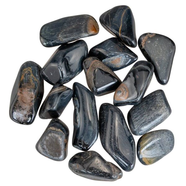 Blue Tigers Eye Tumbled
