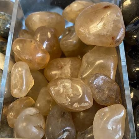 Gold Topaz Tumbled
