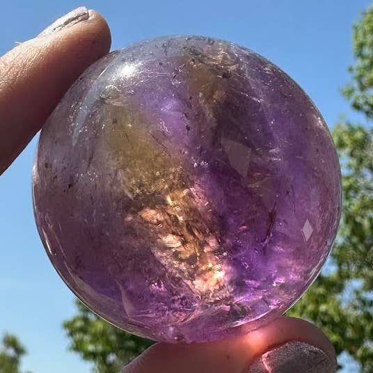 Ametrine Sphere 2 In