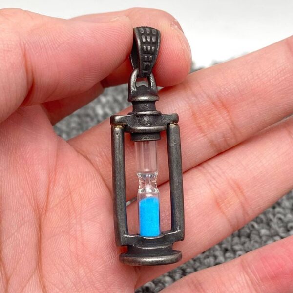 Kerosene Lamp Hourglass Stainless Steel Pendant
