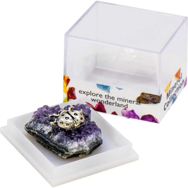 Amethyst Cluster w/ Asst'd Animals