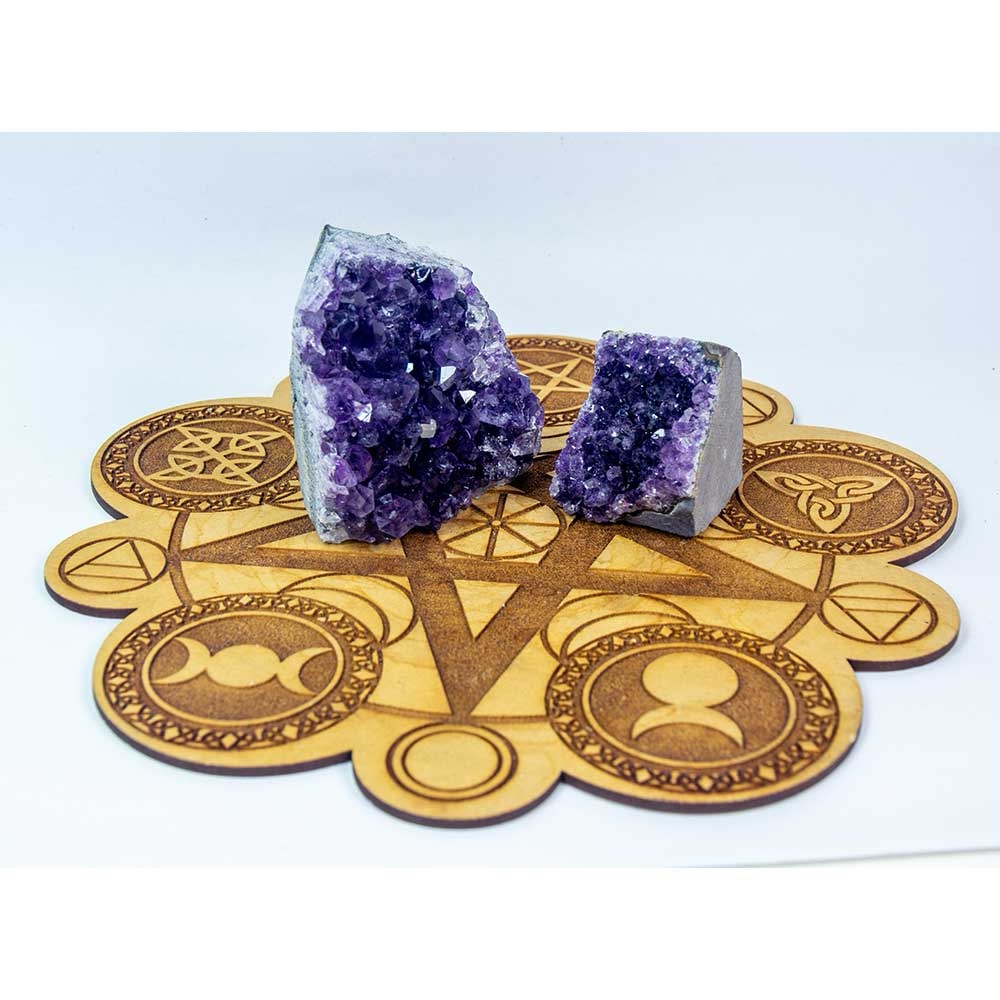 Geodes Small Box - Amethyst Cut Base Clusters - Image 3