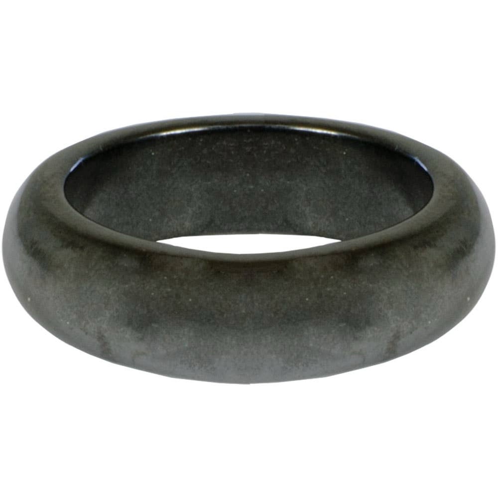 Hematite Rounded Rings - Magnetic