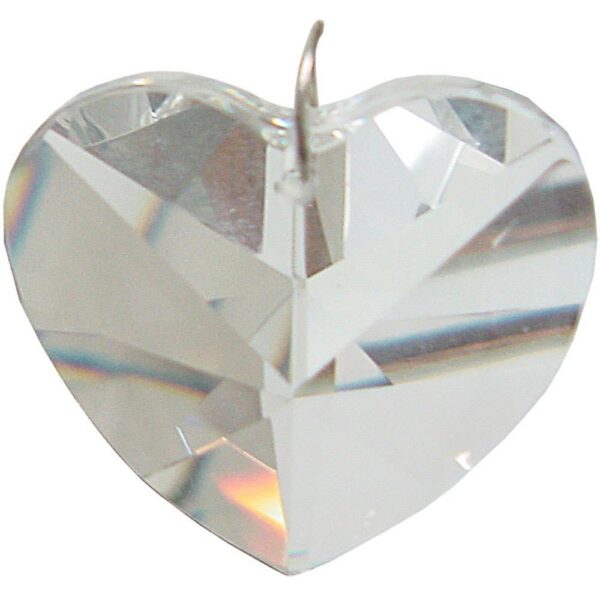 Prism Crystal 40mm Heart