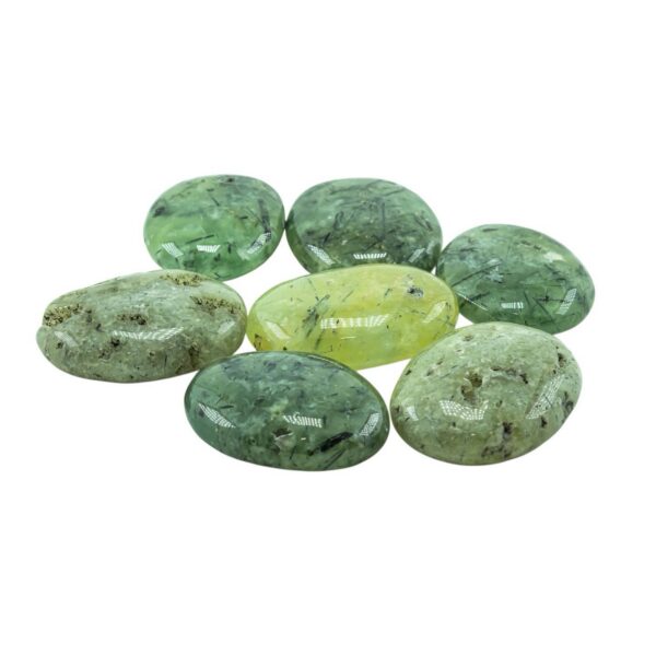 Prehnite Pillow Palm Stone