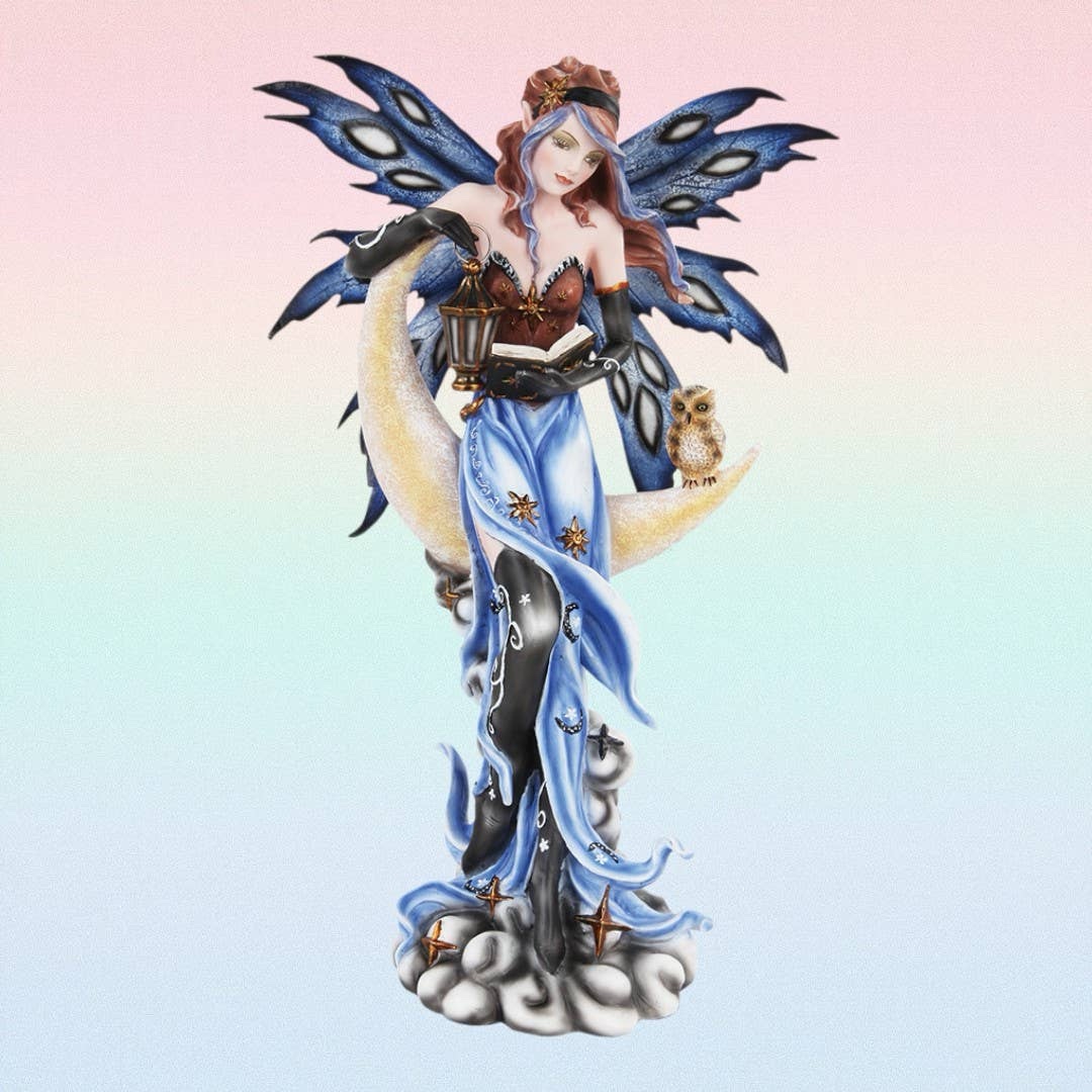 Moon Fairy with Owl