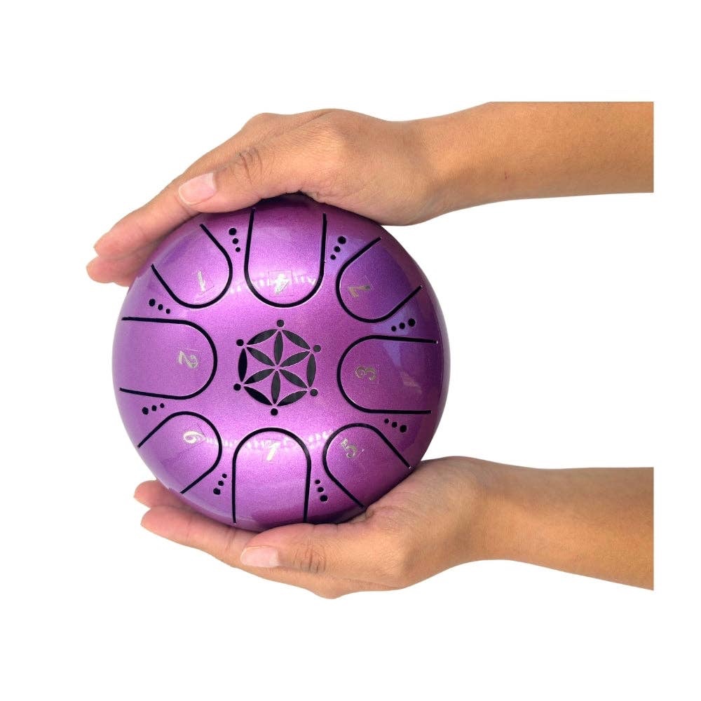 Tongue Drum - 12cm, Fuchsia - Image 2