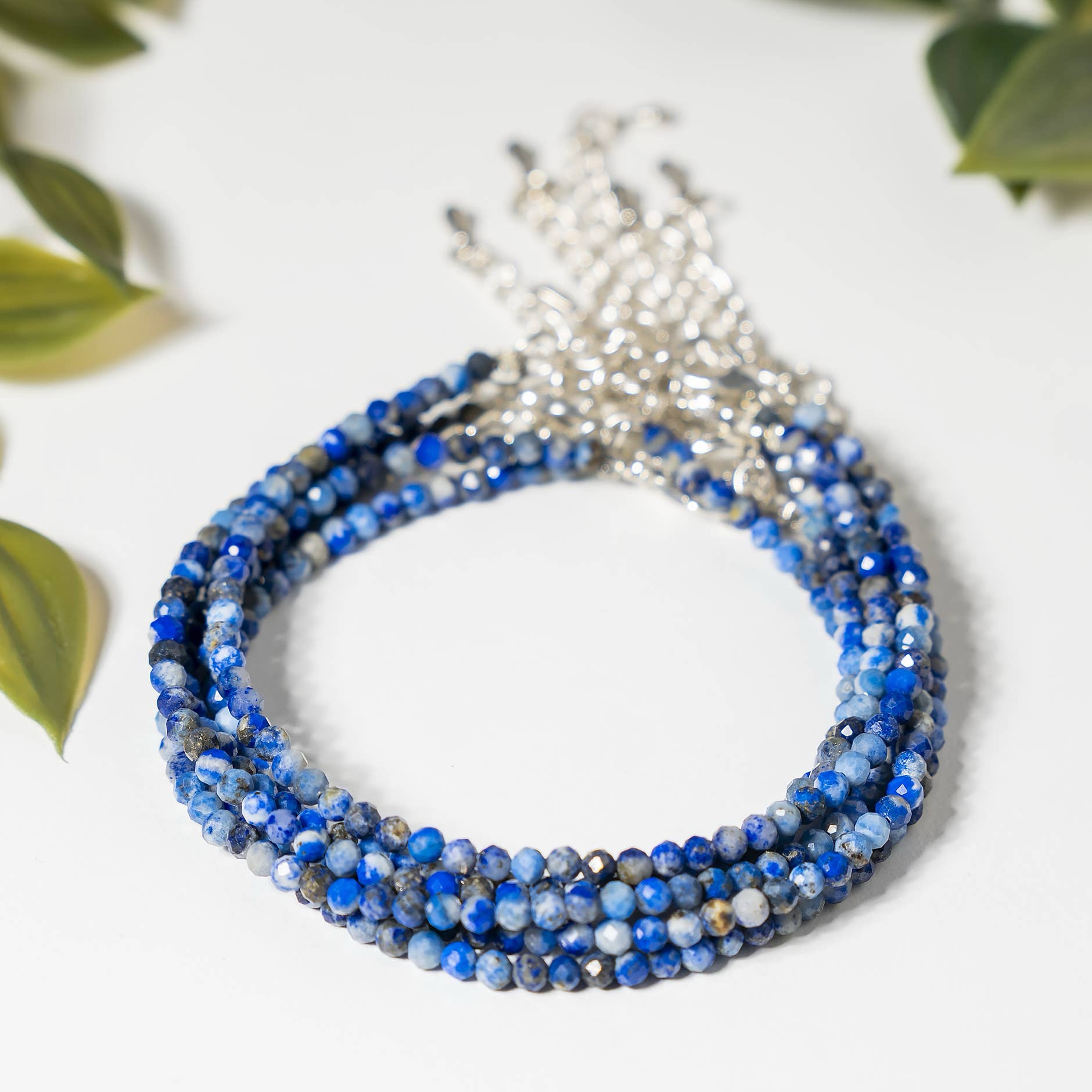 Crystal Anklet | Lapis Lazuli | Energy Healing Accessory - Lapis Lazuli - Image 2