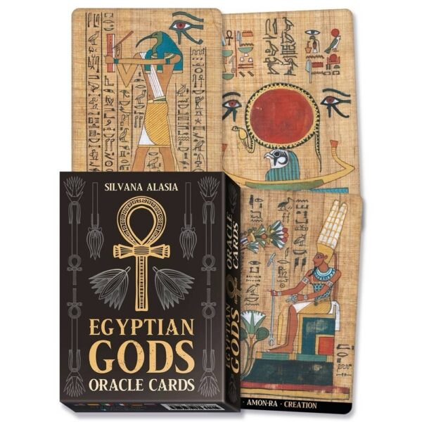 Egyptian Gods Oracle Cards - English