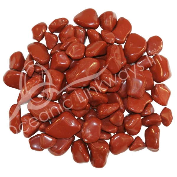 TUMBLED STONES - JASPER, RED 15-30 MM (KG)