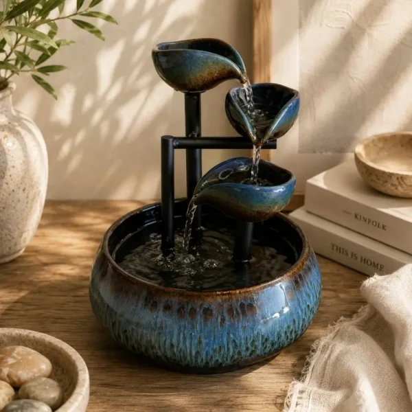 Water Fountain - Ceramic 3 Tier